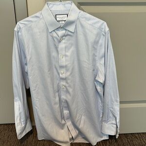 Charles Tyrwhitt Mens white / checkered dress shirt